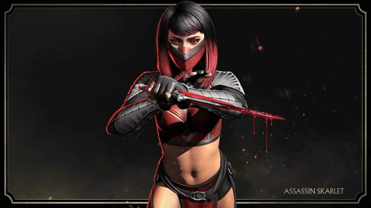 Персонажи мортал комбат Скарлет