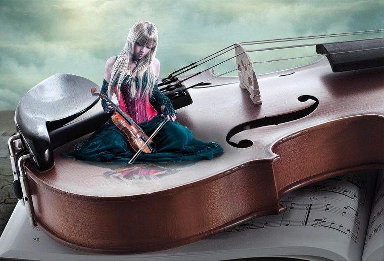 Скрипка красивые картинки