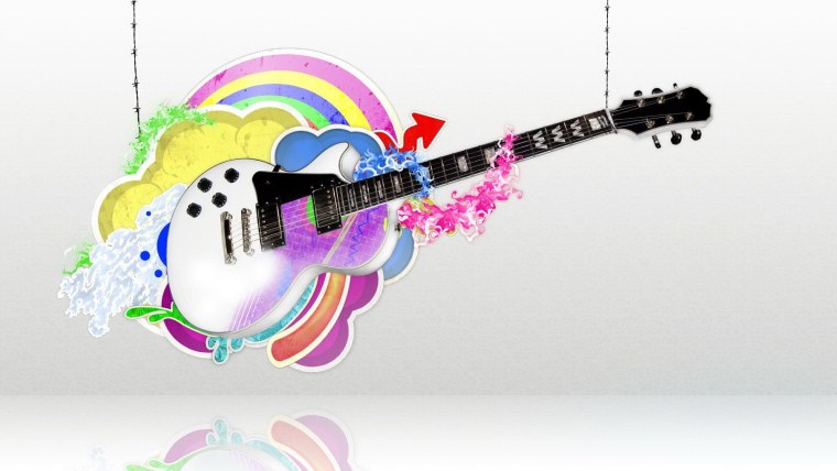 Гитара иллюстрация