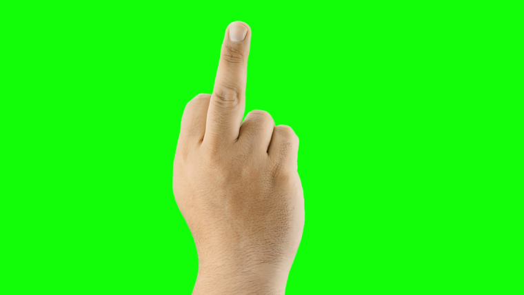 Девушка на черном фоне