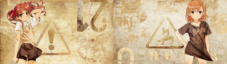 Рабочий стол на два монитора аниме