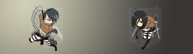 Обои для нескольких мониторов аниме