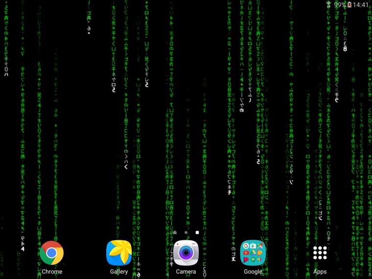 Матрица заставка