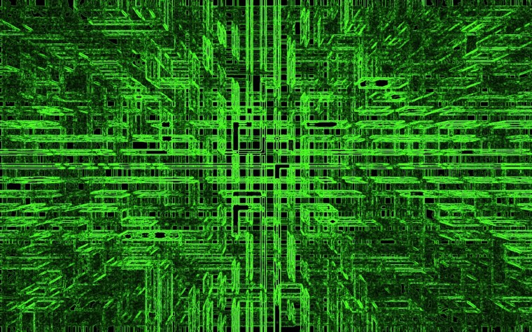 Матрица зеленые цифры Нео