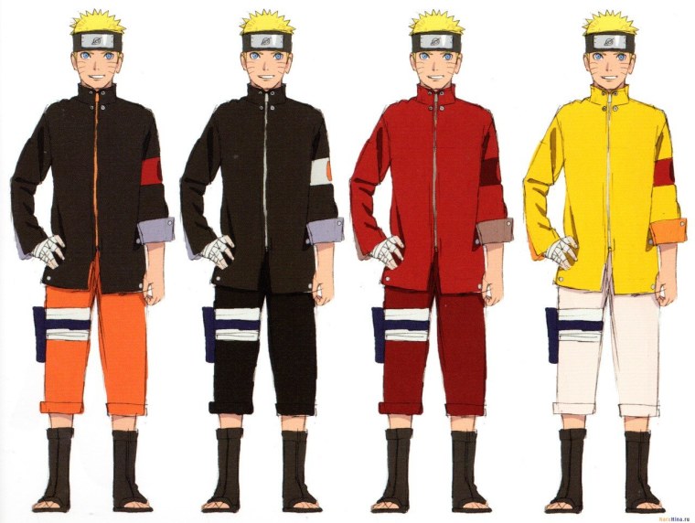 Наруто Узумаки Эволюция