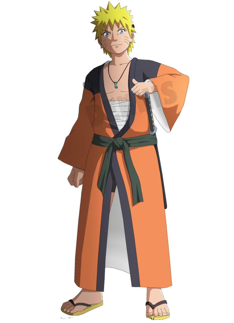 НАРУКОУЗУМАКИ В кимоно