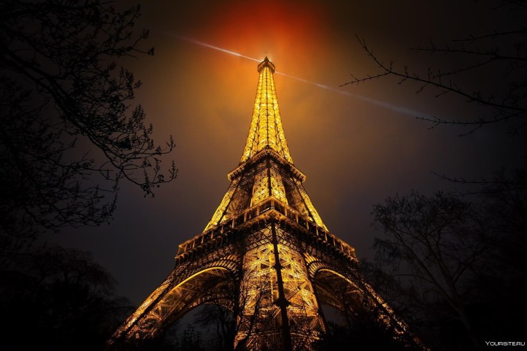 Высота Эйфелева башня Франция