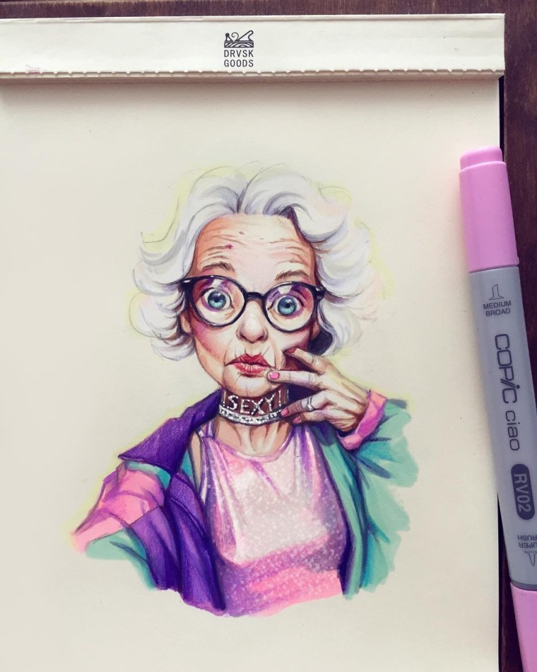 Старушка логотип