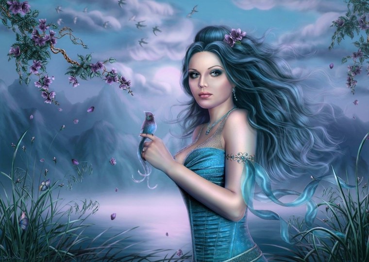 Сказочная девушка