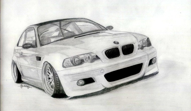 E46 narisovany
