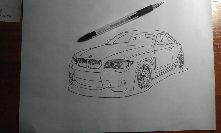 BMW e82 габариты