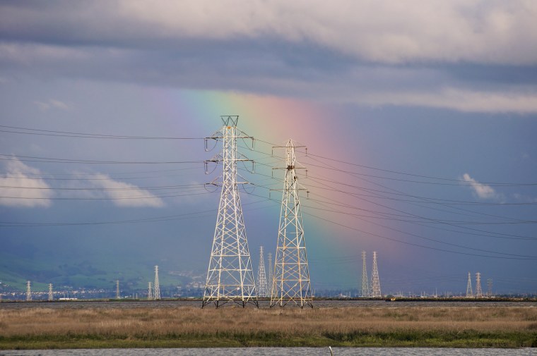 Опоры ЛЭП В США