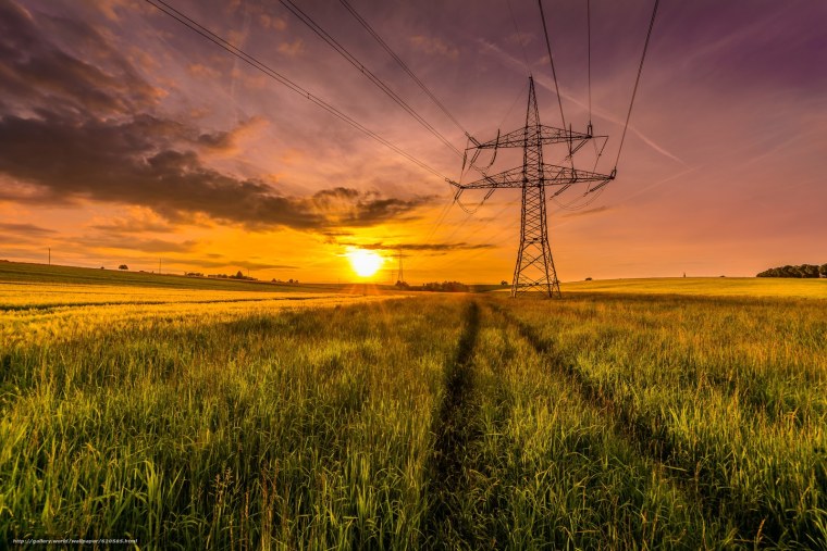 ЛЭП пейзаж