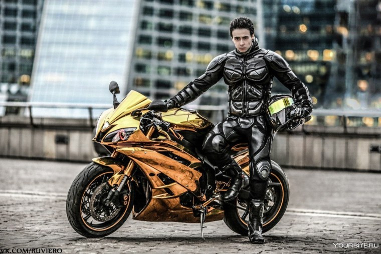Yamaha r6 Золотая