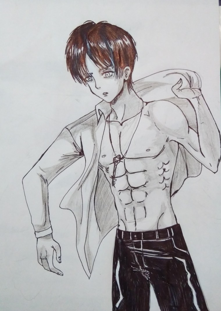 Атака титанов Чиби Эрен