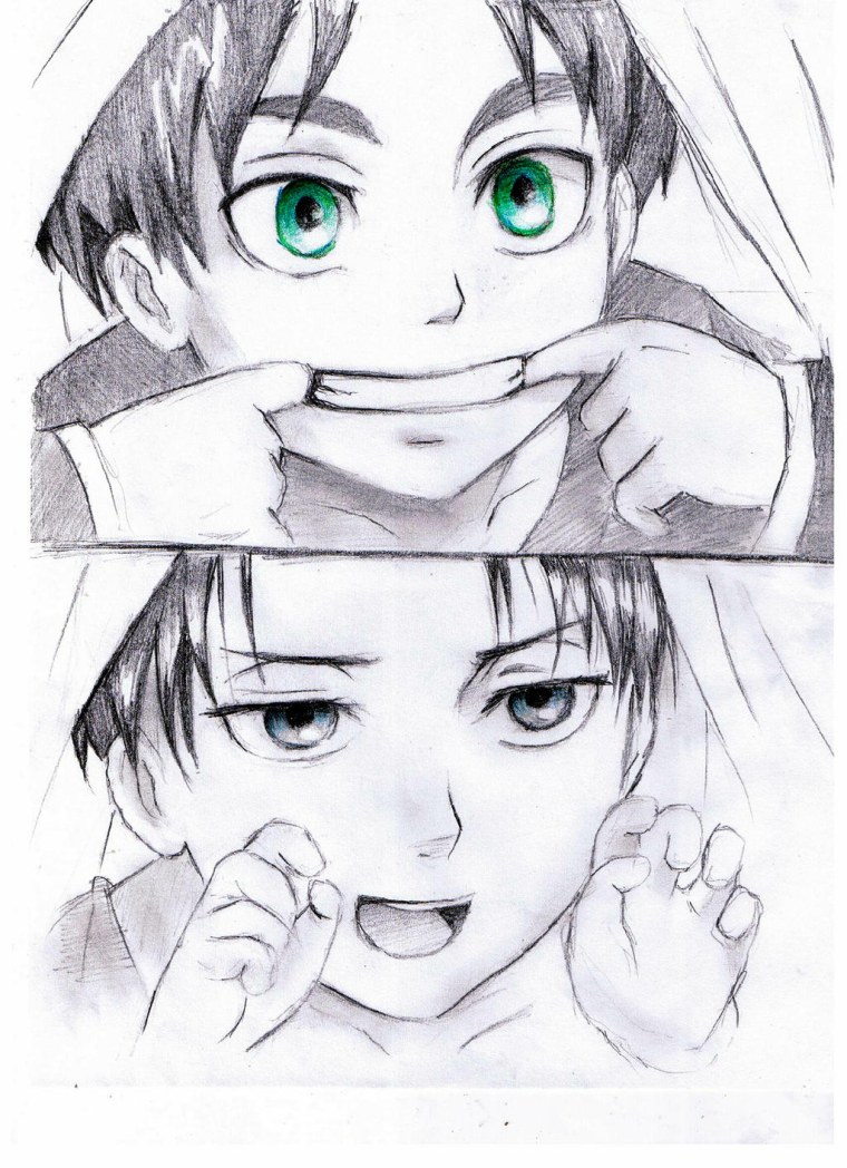 Леви Аккерман раскраска