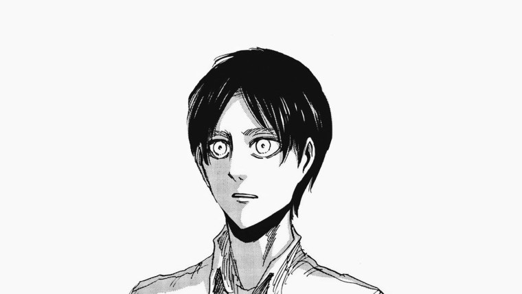 Эрен Йегер рисунок поэтапно