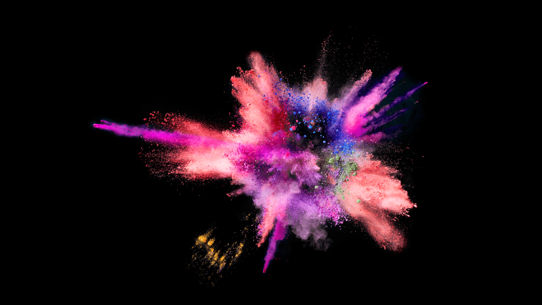 Взрыв красок