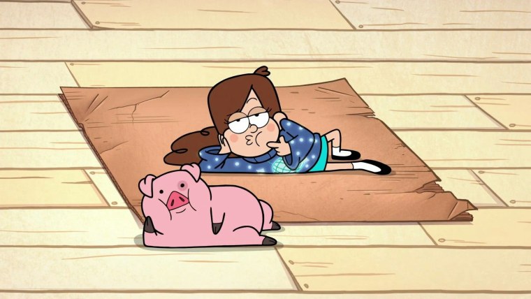 Гравити Фолз мейл и Пухля