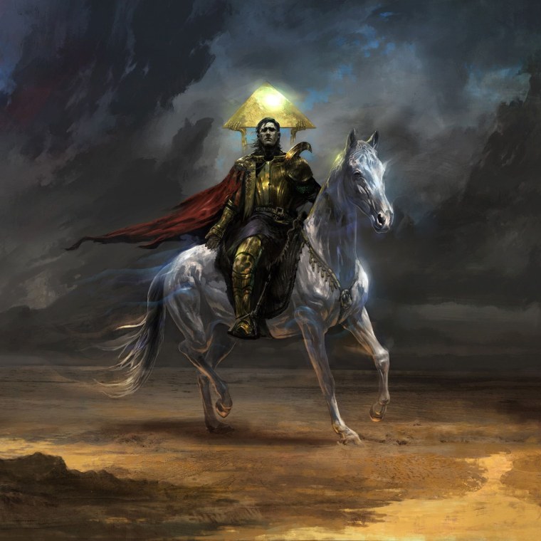 Всадник на коне