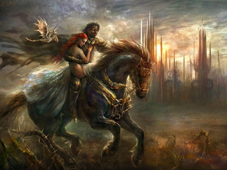 Всадник фэнтези