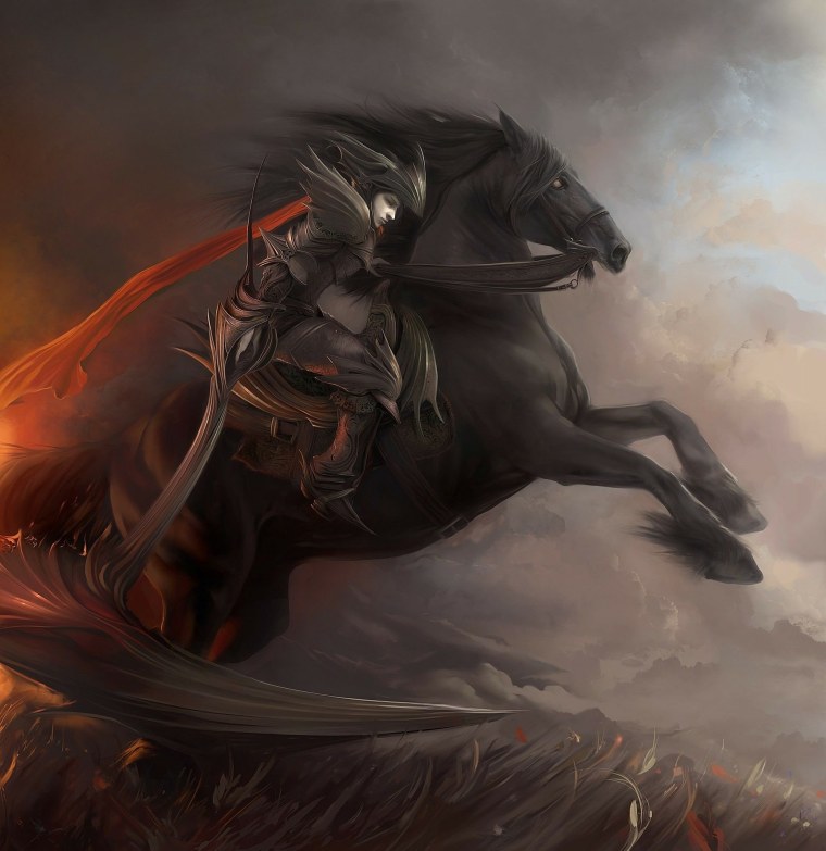 Абигор демон-всадник воин