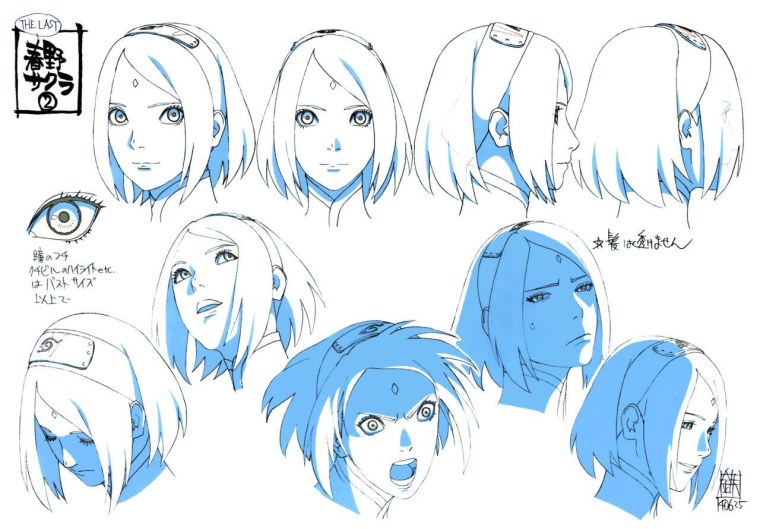 Сакура Харуно референс персонажа