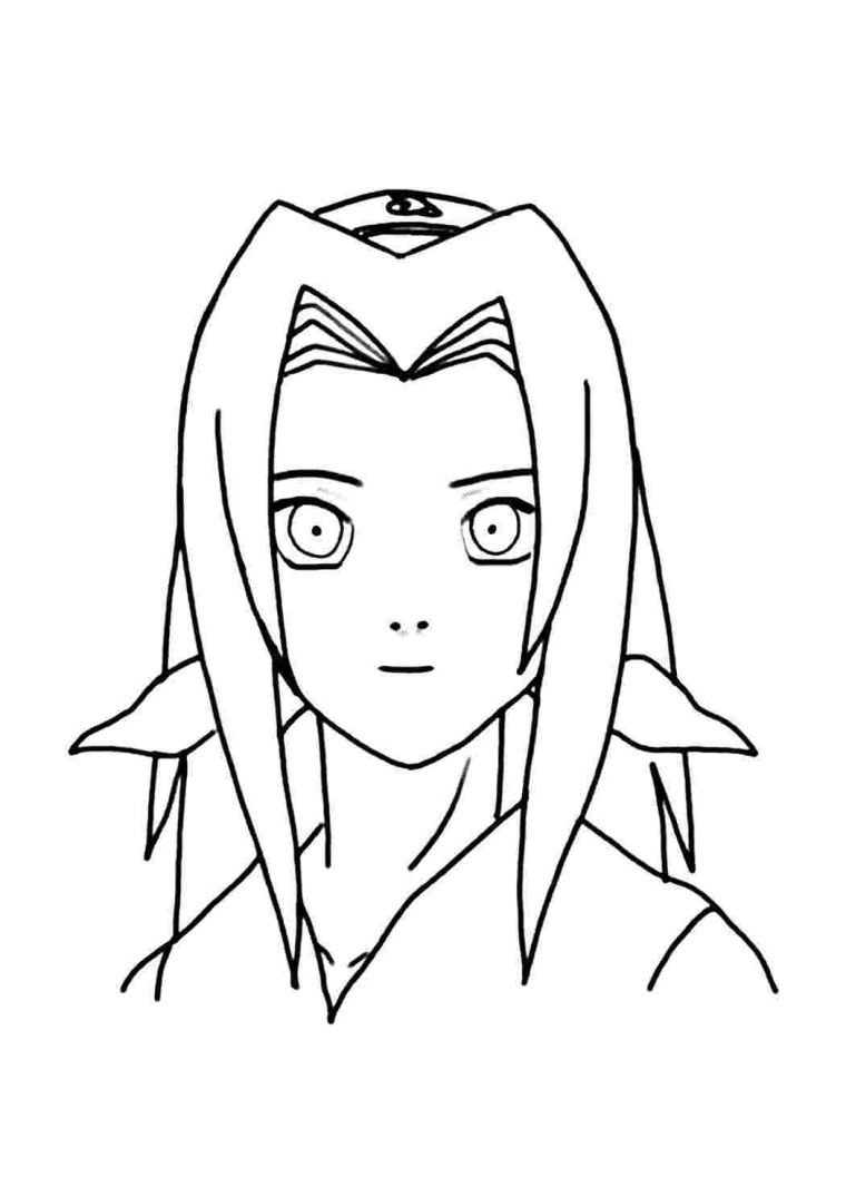 Раскраска Сакура из Наруто