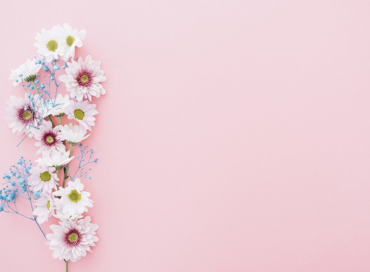 Фоновые цветы для открытки