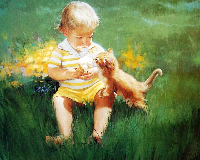 Картины художника Дональда Золана