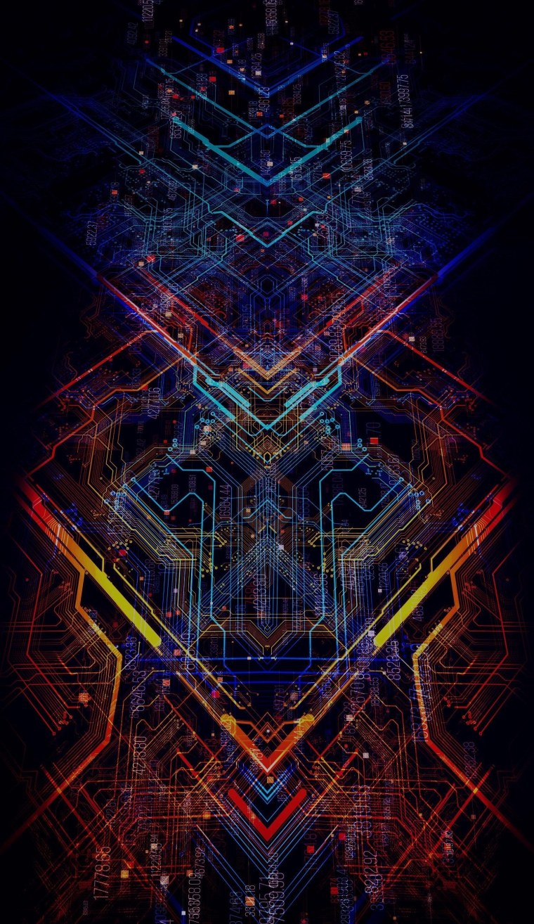 Абстракции на телефон