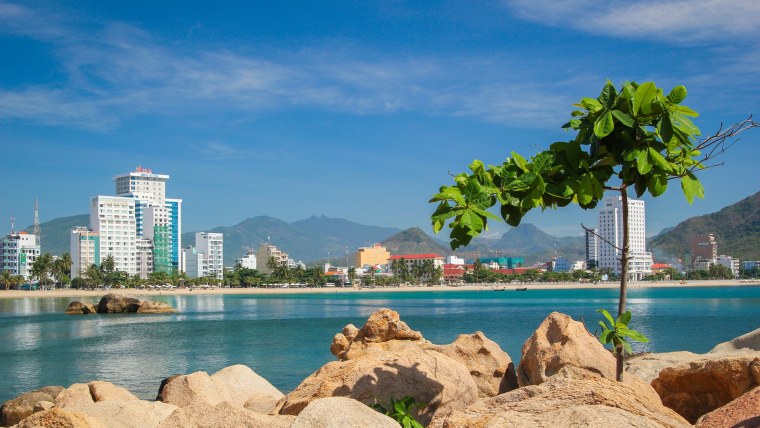 Вьетнам Нячанг море пляж