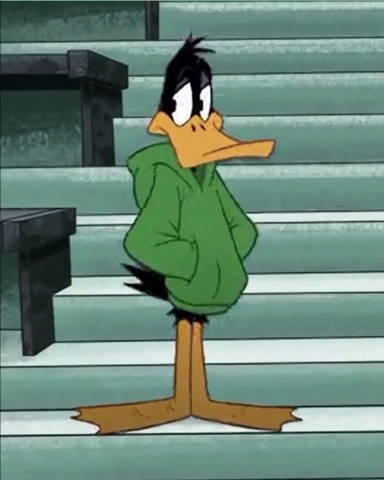 Утка Даффи дак с деньгами