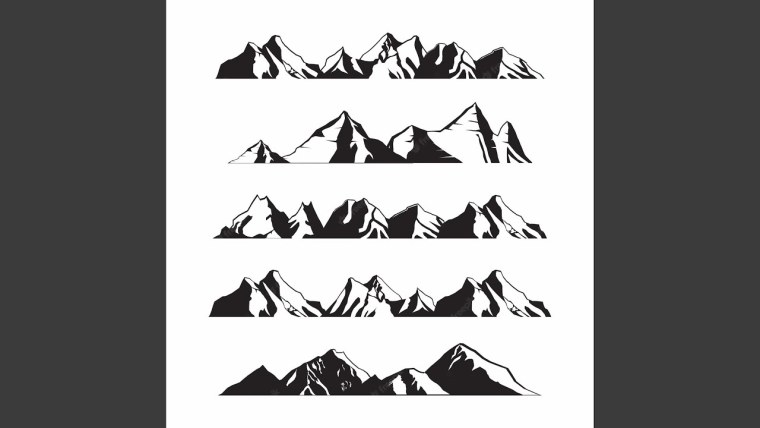 Очертания гор