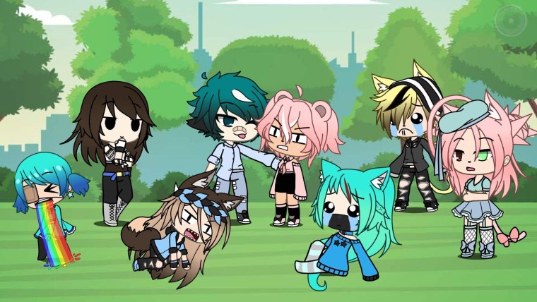 Gacha Life персонажи пик