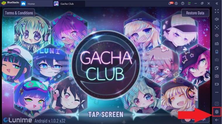 Значок гача клуб