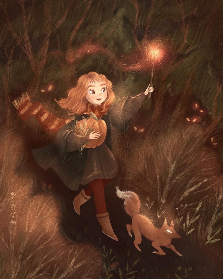 Bocadebra иллюстрации Гарри Поттер