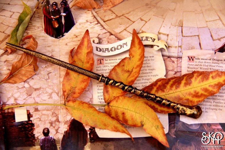 Гарри Поттер Хогвартс осень