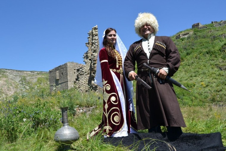 Национальный наряд карачаевцев