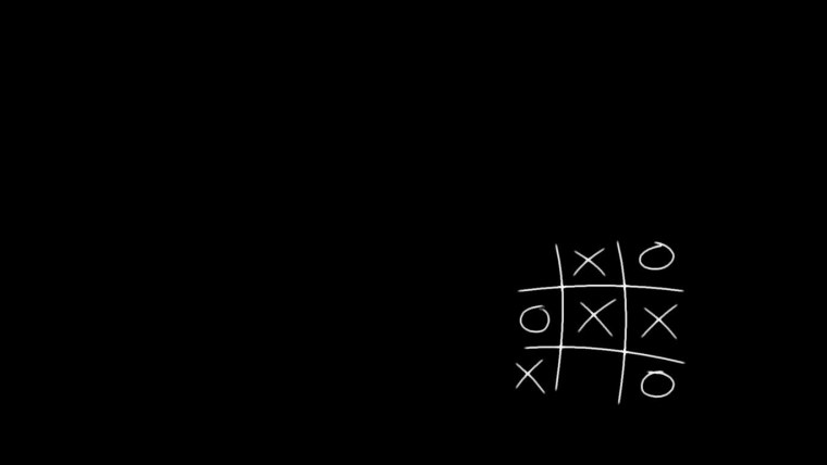 Грустное облачко на чёрном фоне