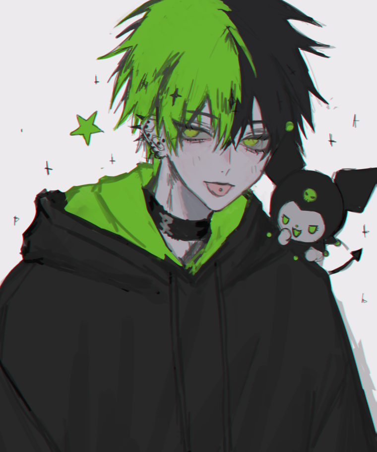 Кано Шуя арт в капюшоне