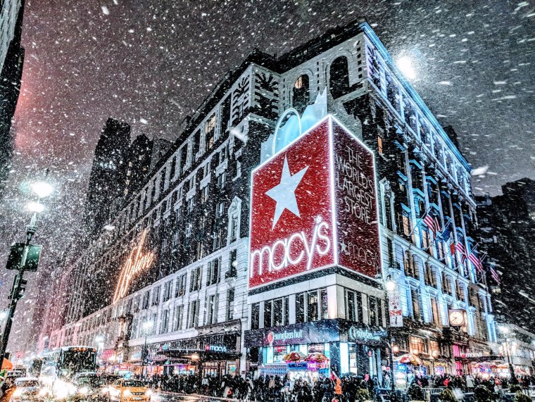 Рождество в Нью-Йорке Эстетика