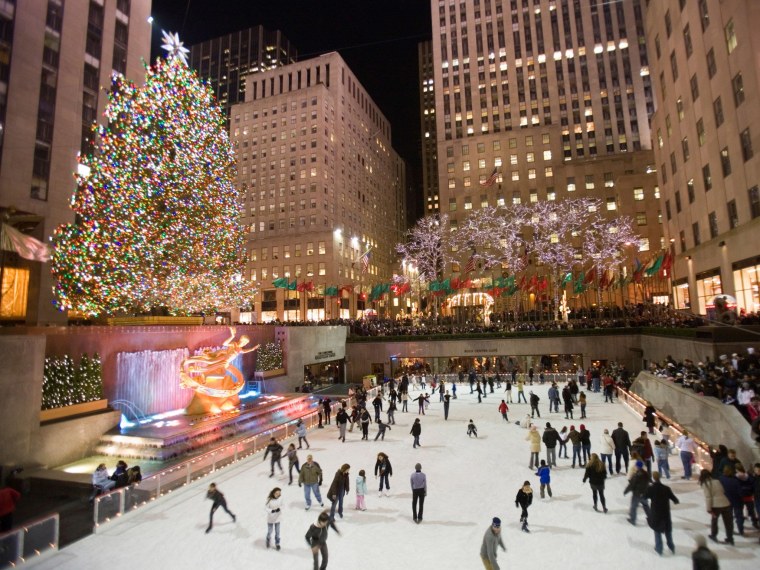 Плаза Нью Йорк иллюминация