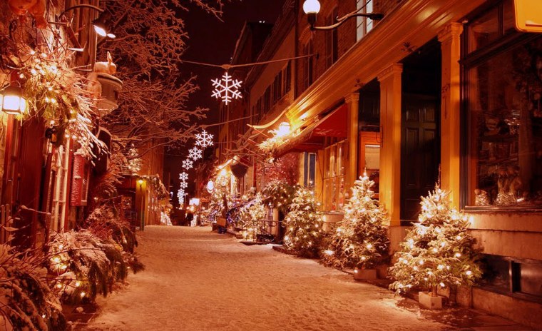 Новогодняя улица