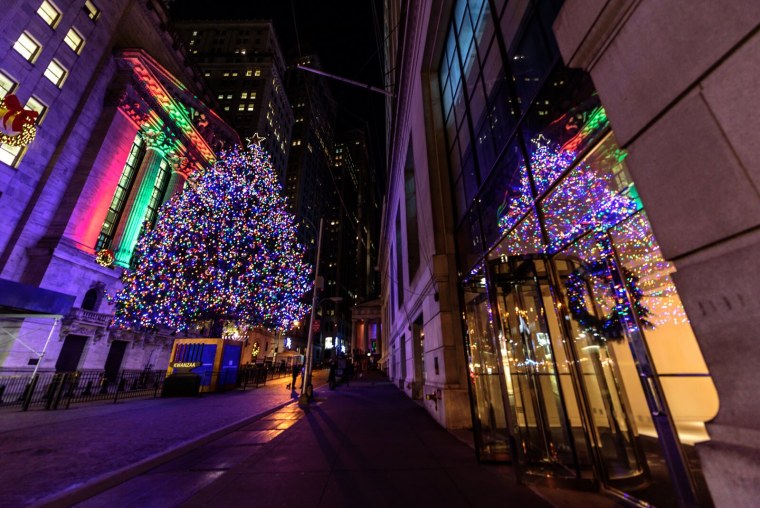 Нью Йорк Рождество улицы