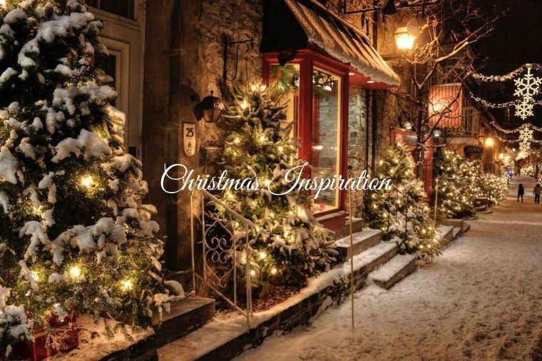 Новогодний город