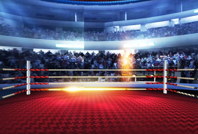 Боксерский ринг пустой