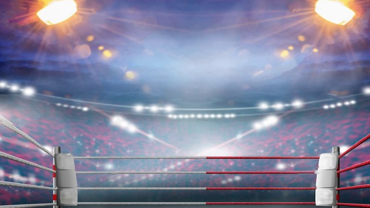 Свет в боксерском ринге