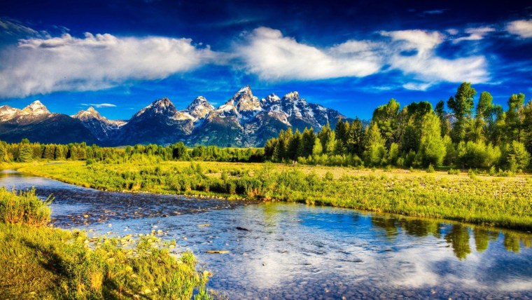 Природа горы река