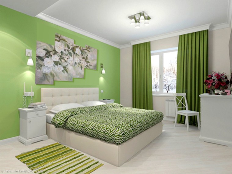 Спальня в Земляном цвете